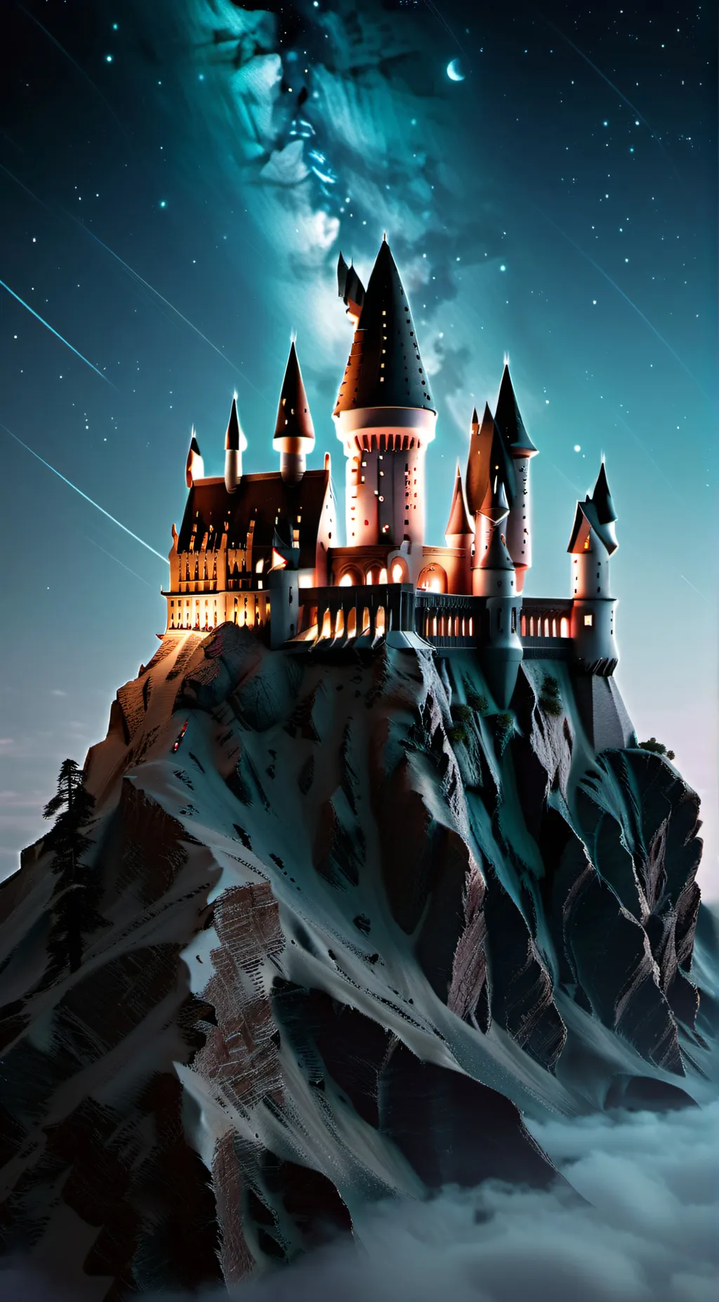 ai character: hogwarts background