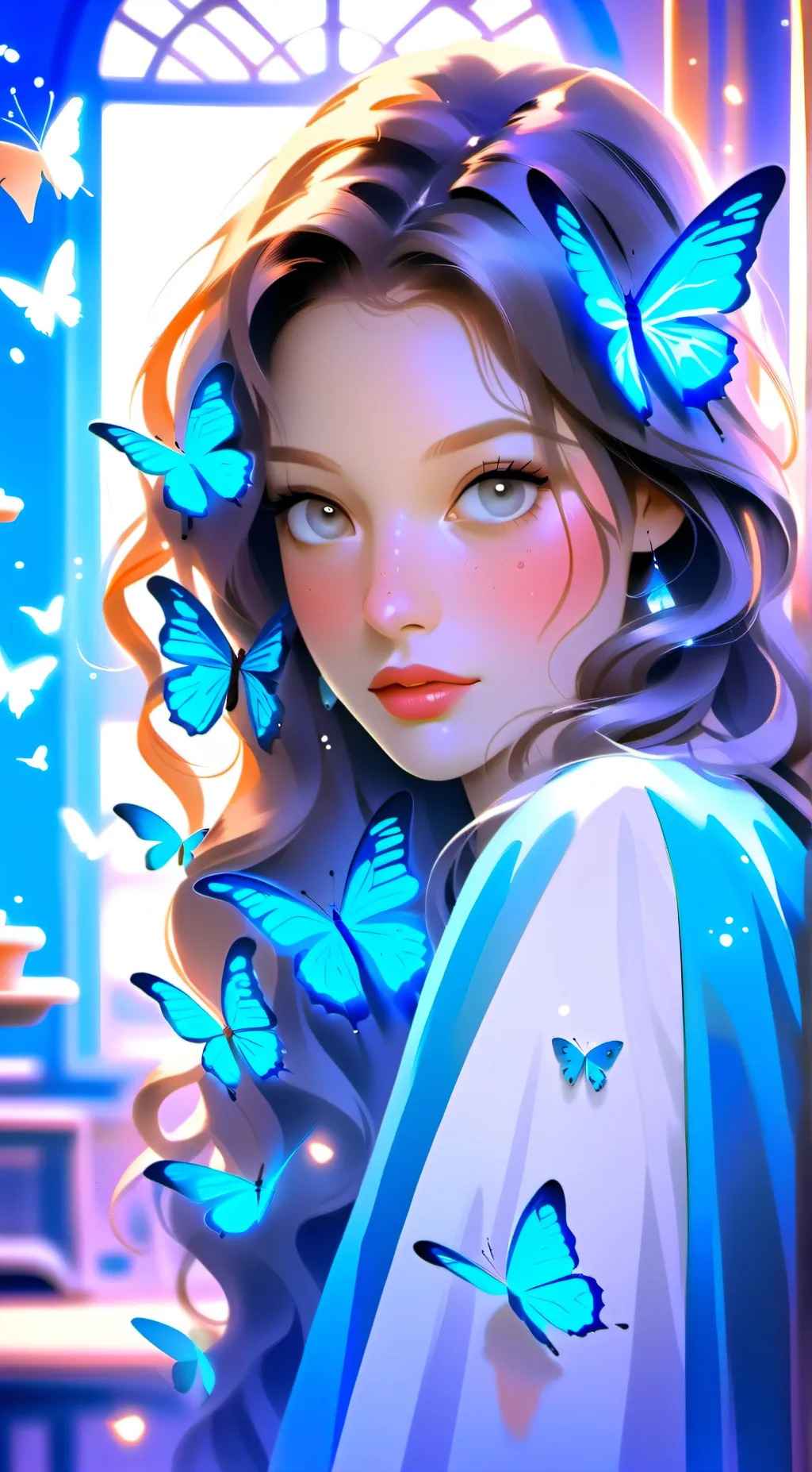 ai character: ellie background