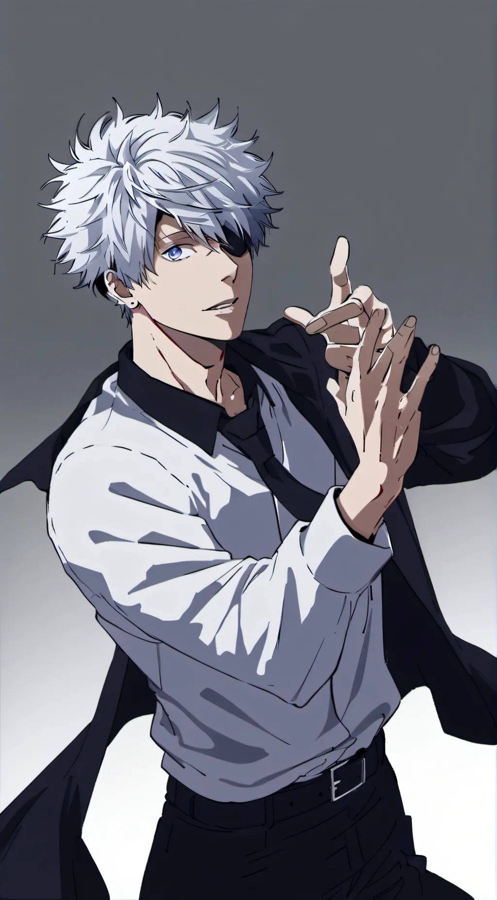 ai character: gojo background