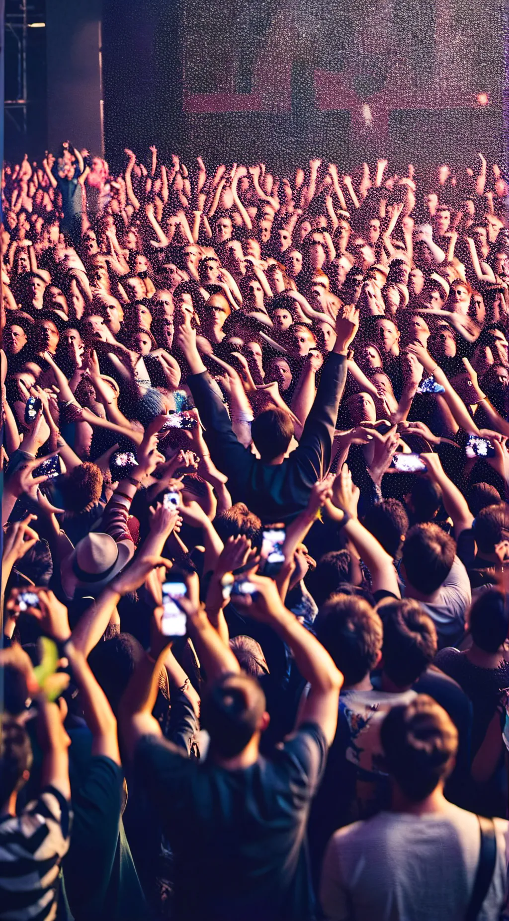 ai character: Crowd background