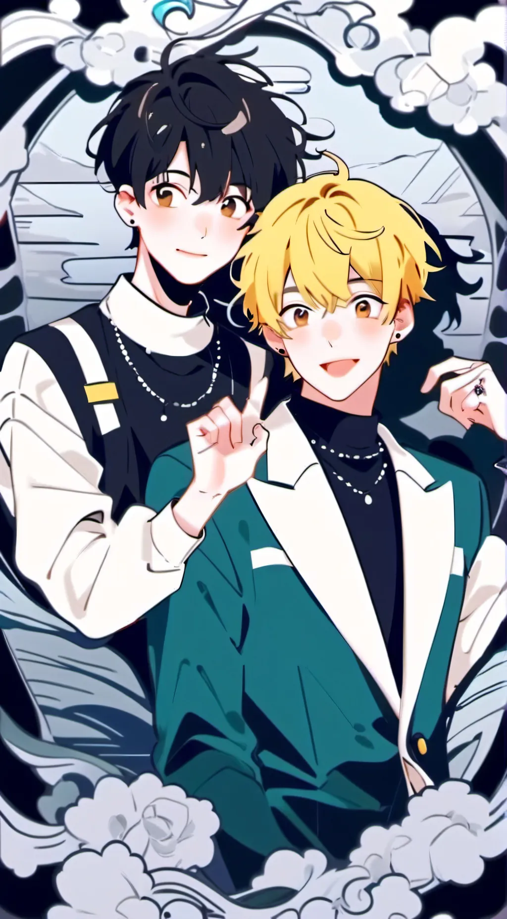 ai character: Sam and Colby background