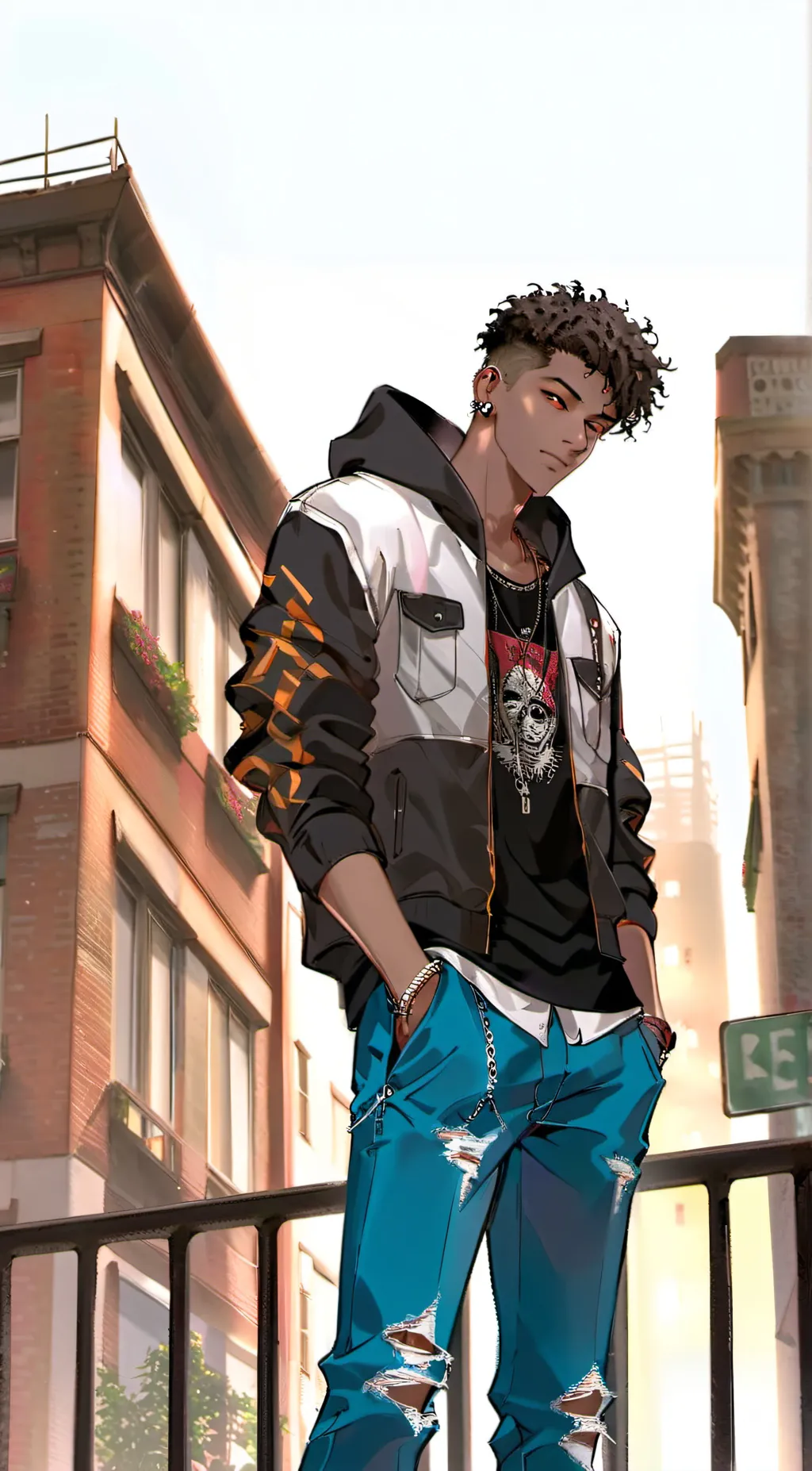 ai character: jamal background