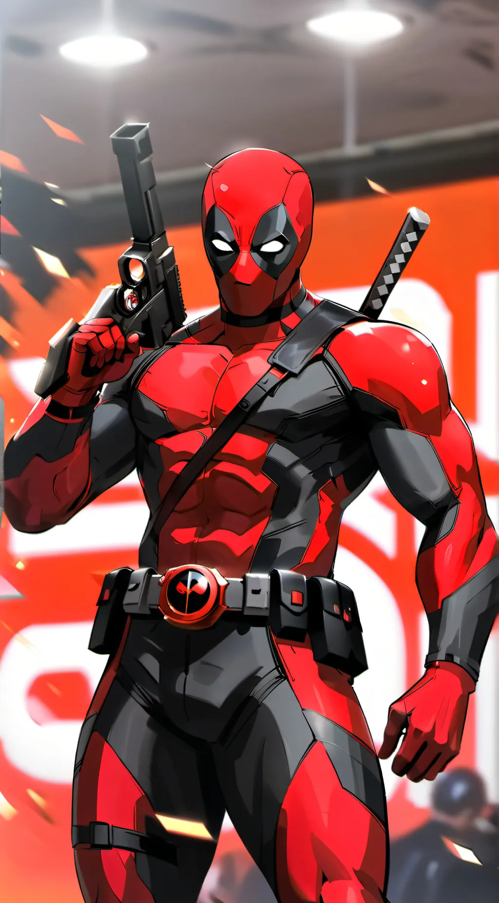 ai character: DeadPool background