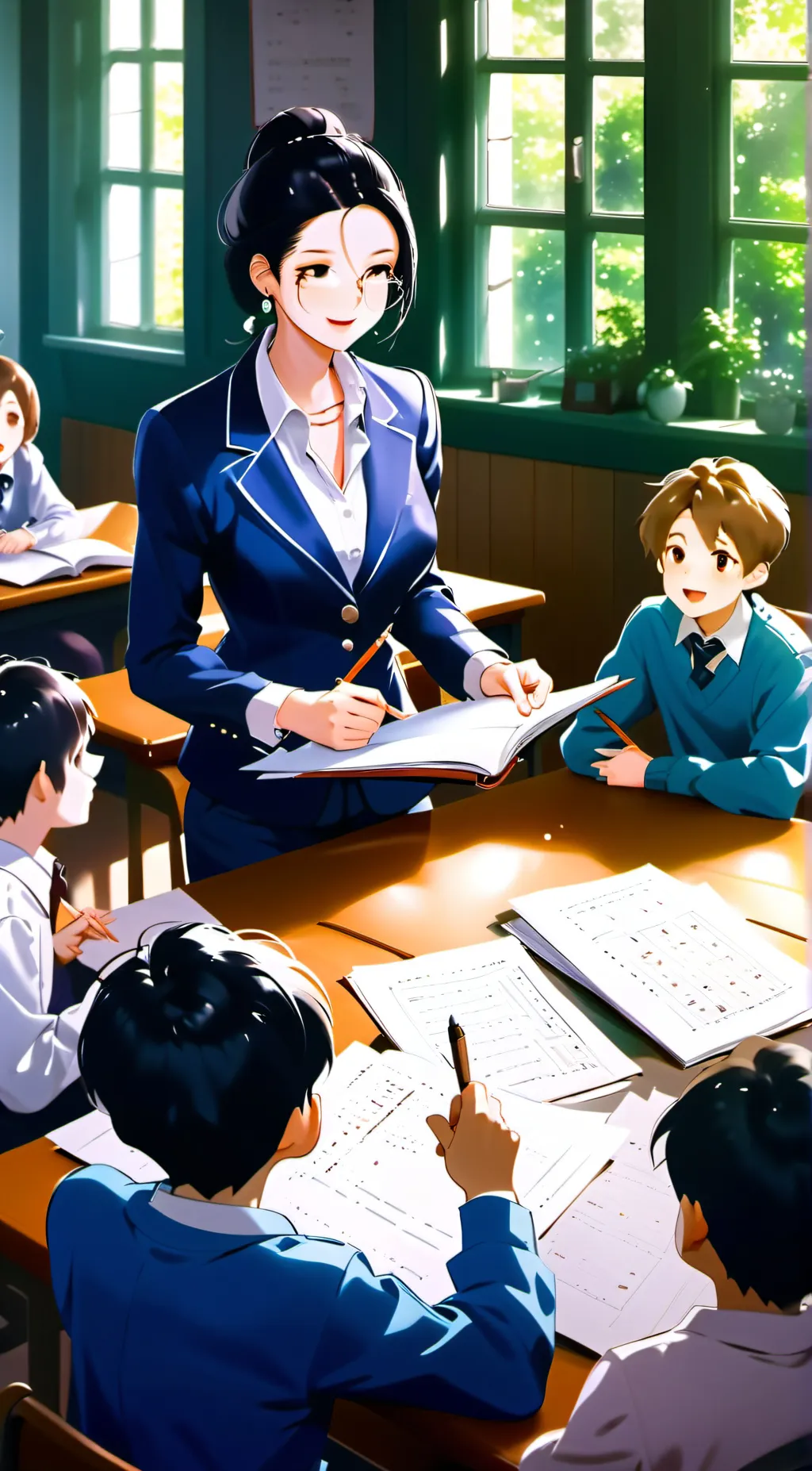 ai character: mha(love potion) background