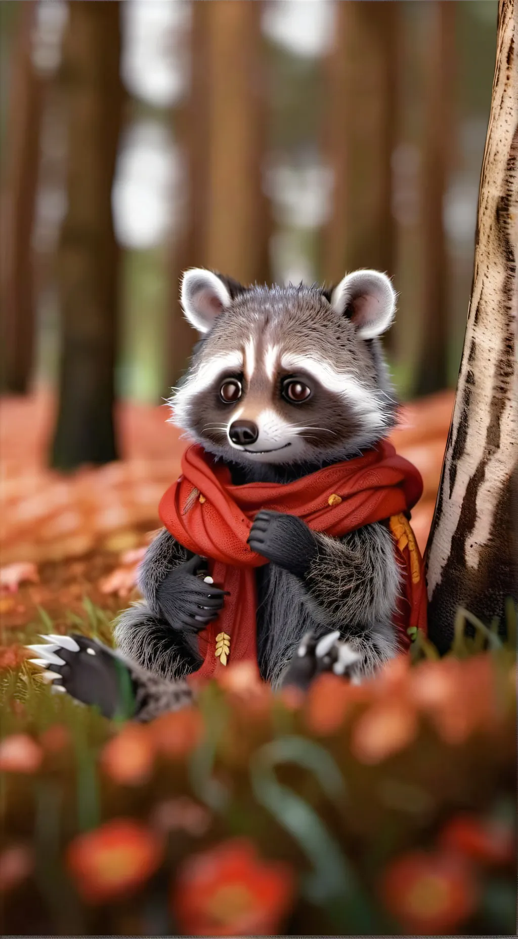 Talkie AI - Chat with Rambley the racoon