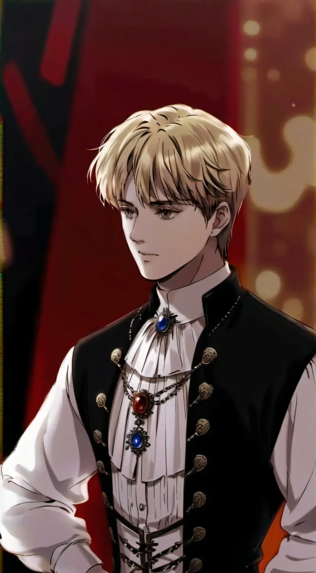 ai character: Armin Arlert  background