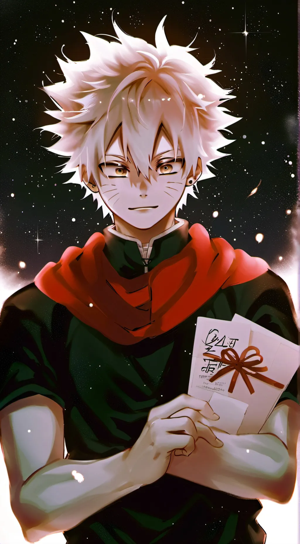 ai character: Katsuki Bakugo  background