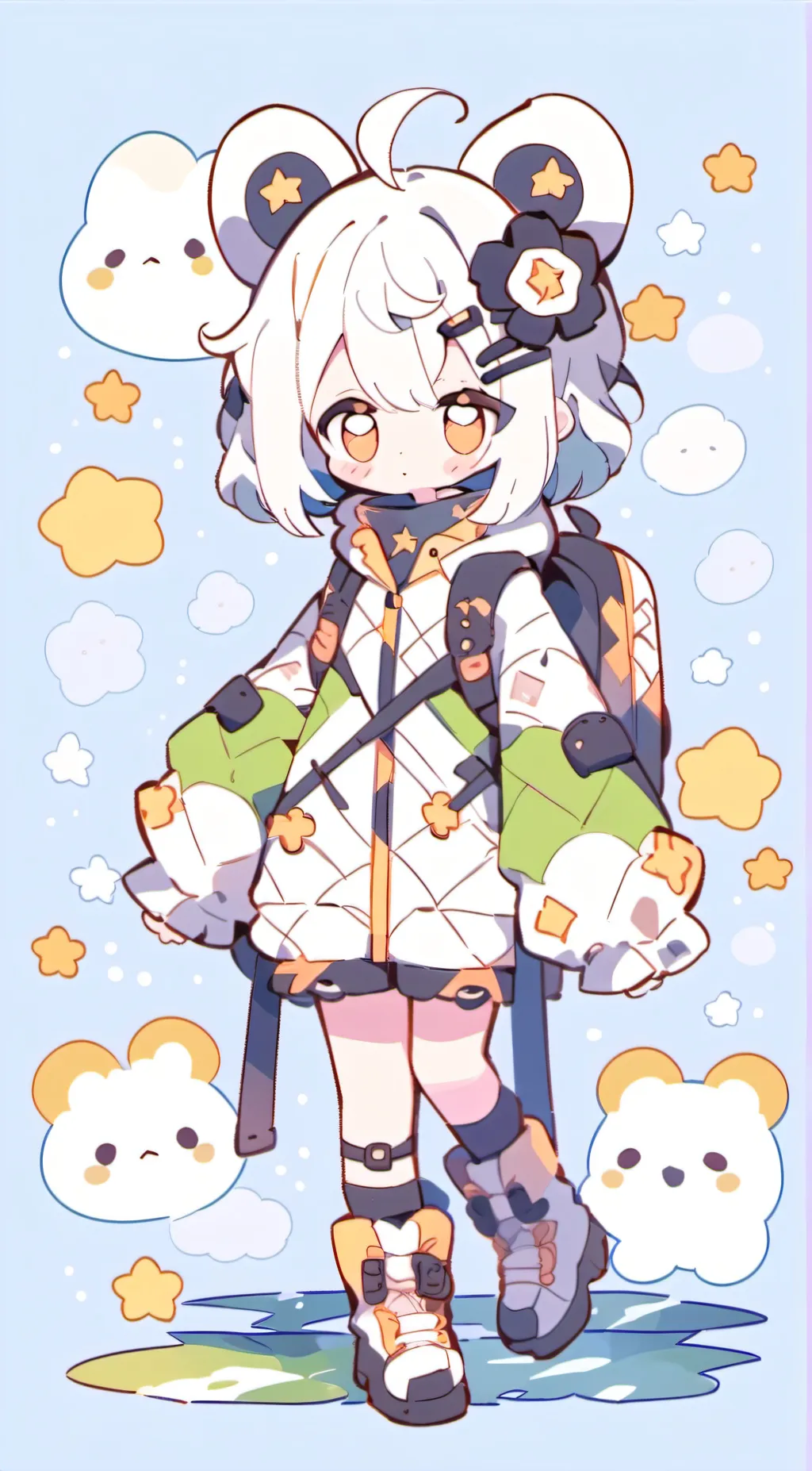 ai character: your little sister background