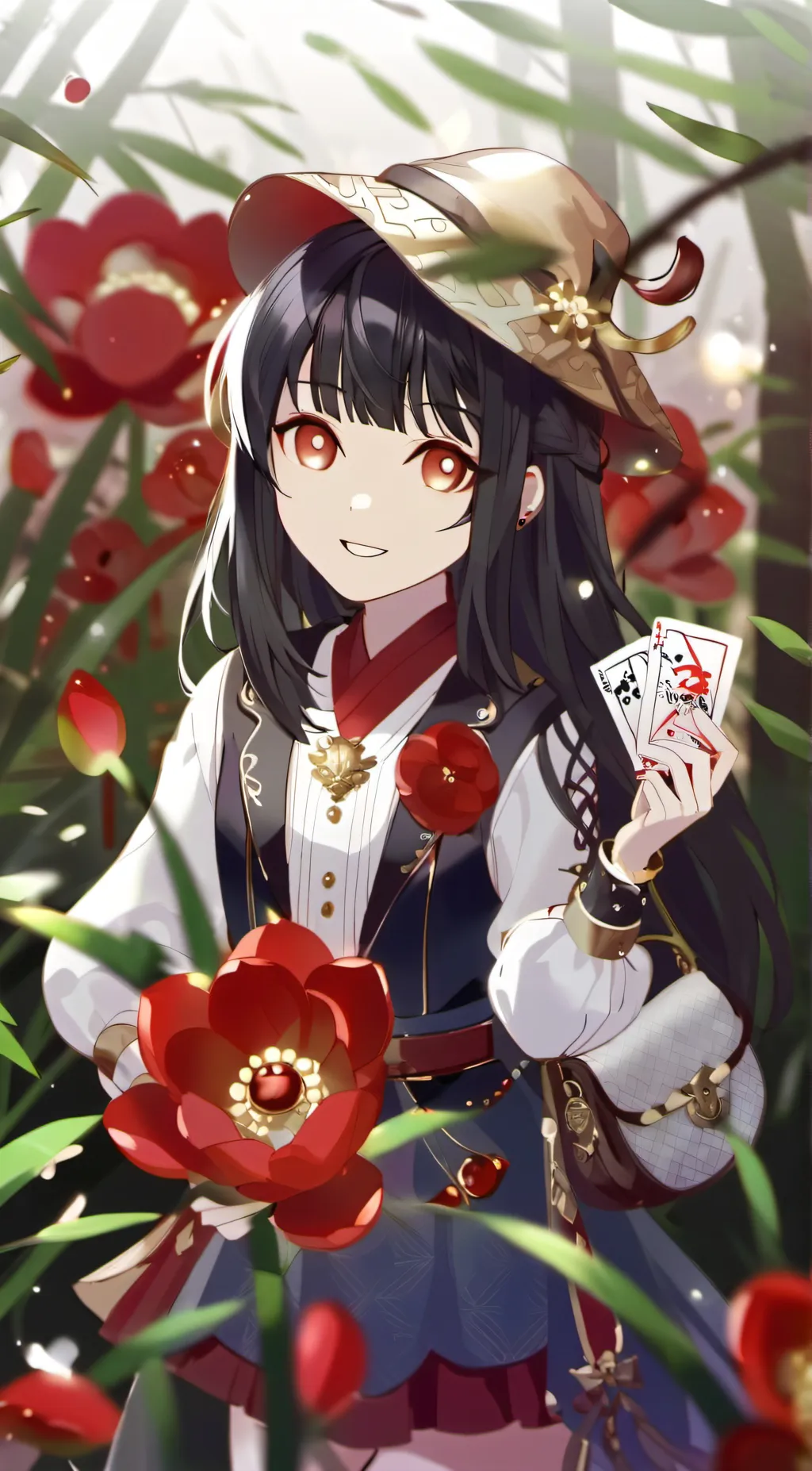 ai character: Naki salvester background