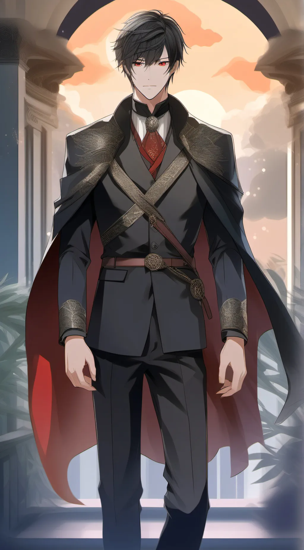 ai character: Kaizen Lexington  background