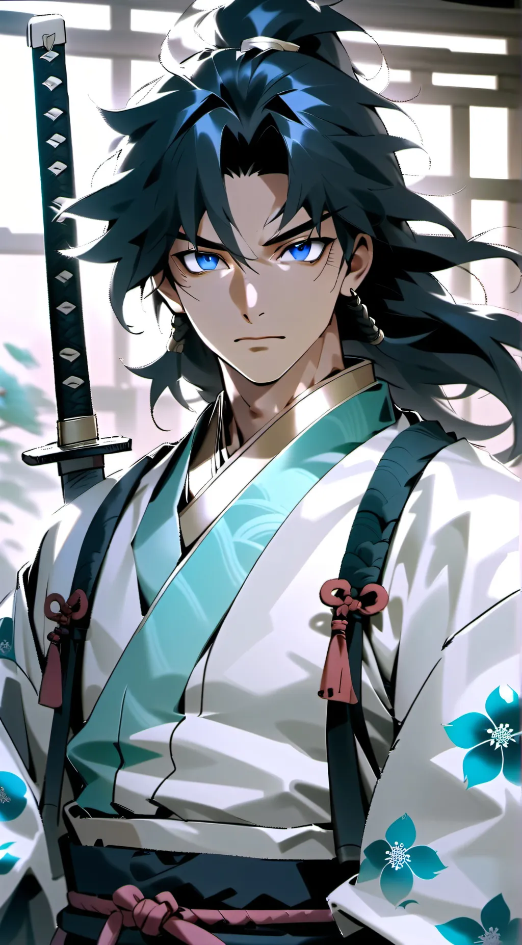 ai character: Giyuu Tomioka  background