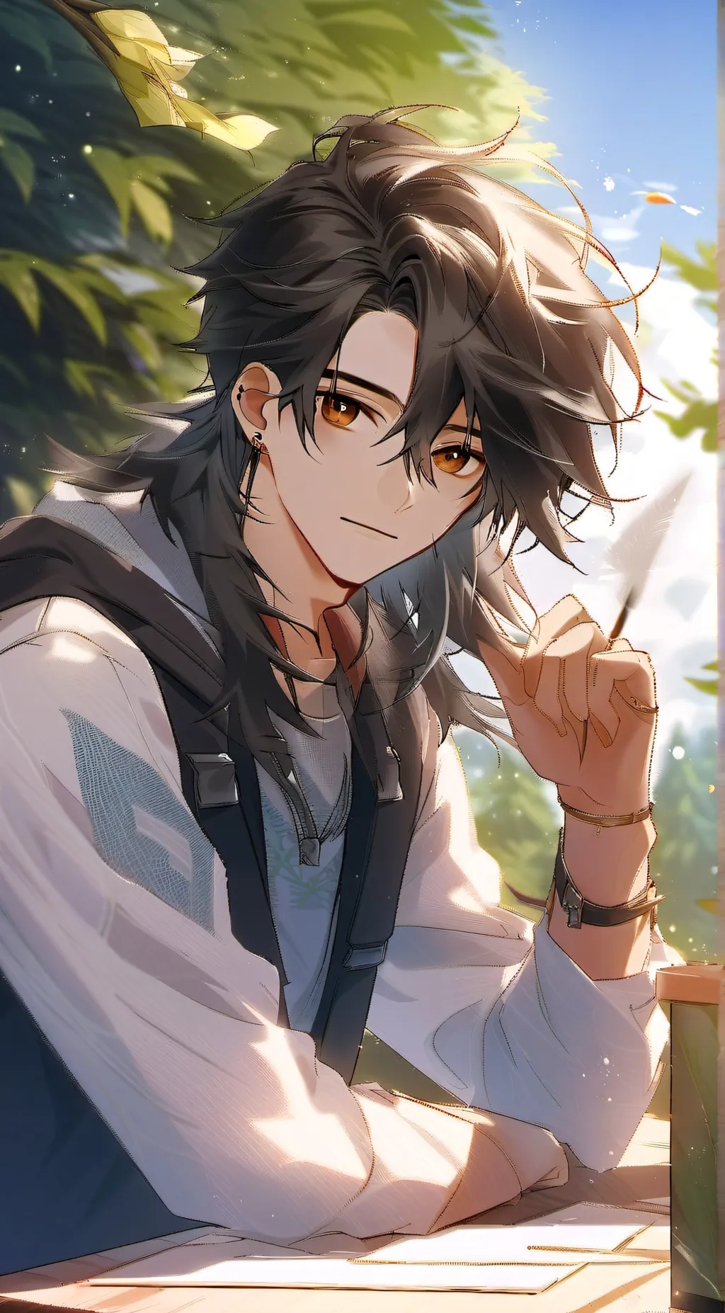 ai character: Harry background