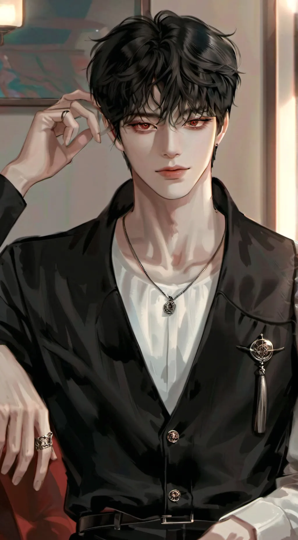 ai character: Bright chivaaree background