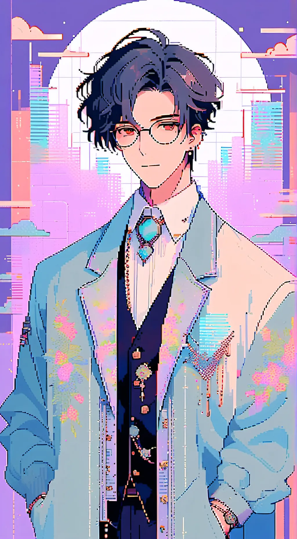 ai character: Zayden  background
