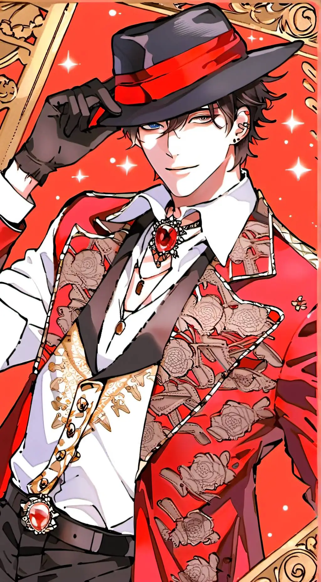 ai character: Lincon Tabor background