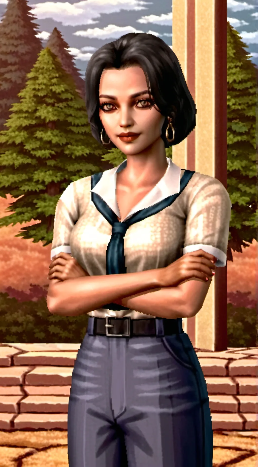 ai character: KK background