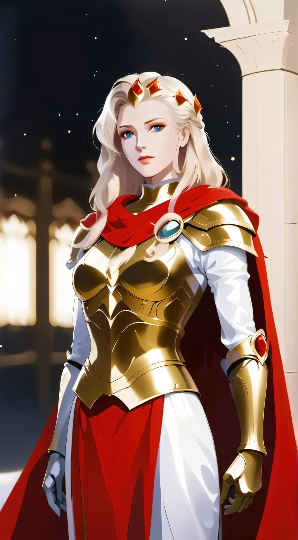 ai character: Aria background