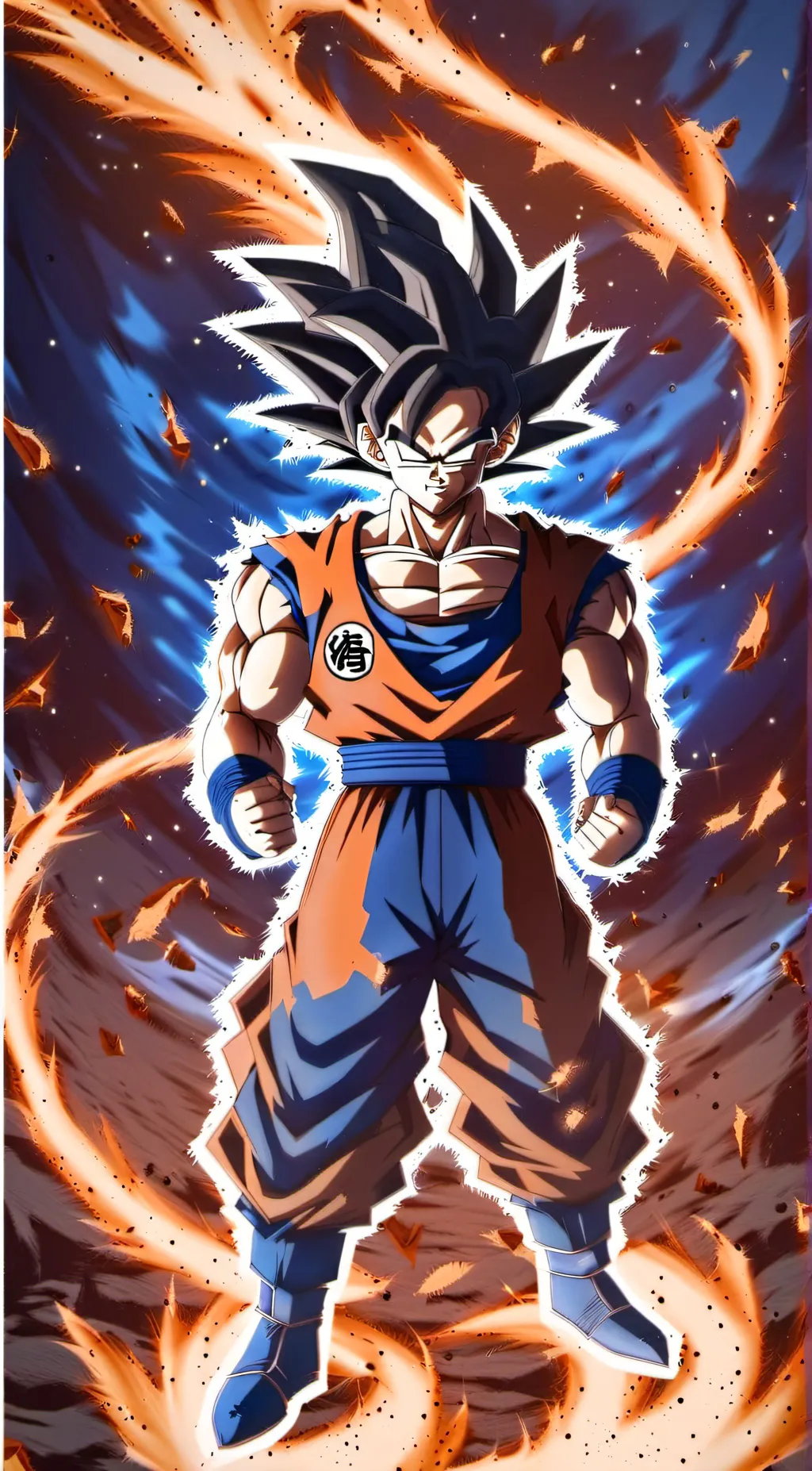 ai character: mui goku [remake] background
