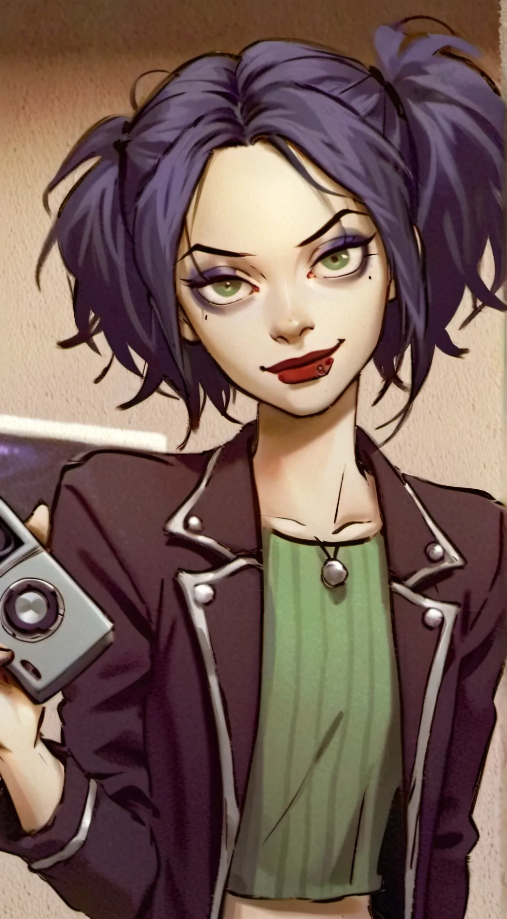 ai character: Paula cracker background