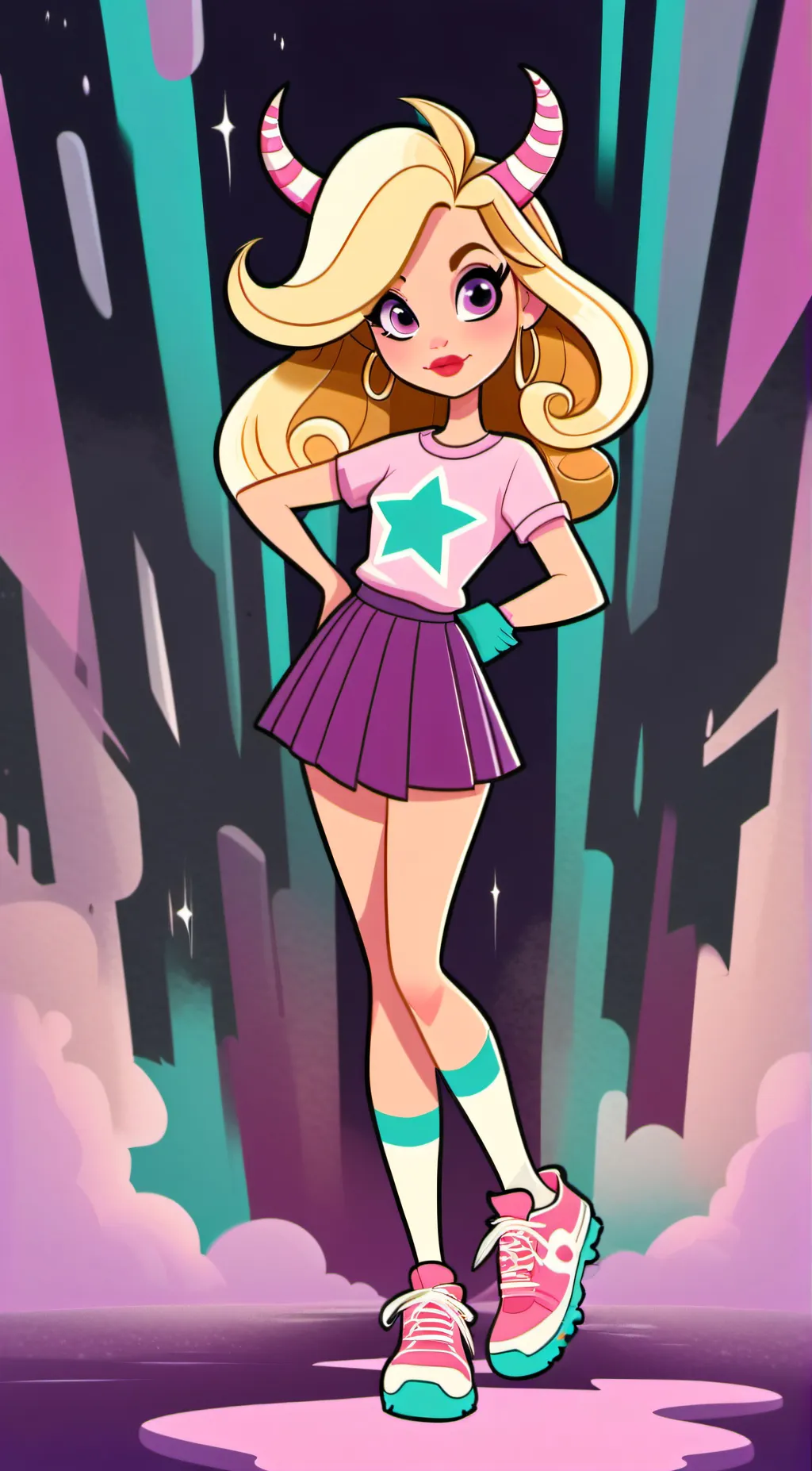ai character: SVTFOE background