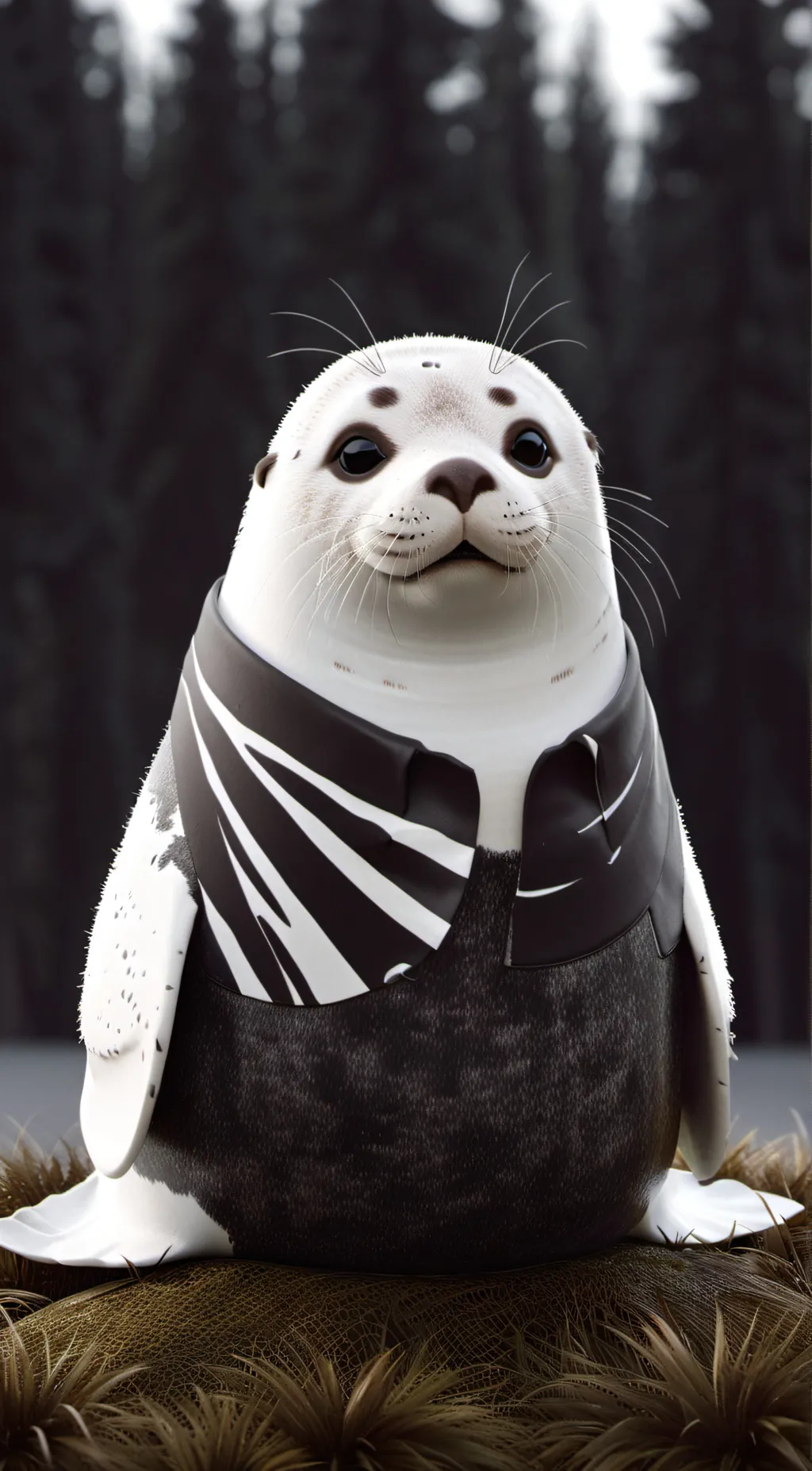 ai character: Seal background