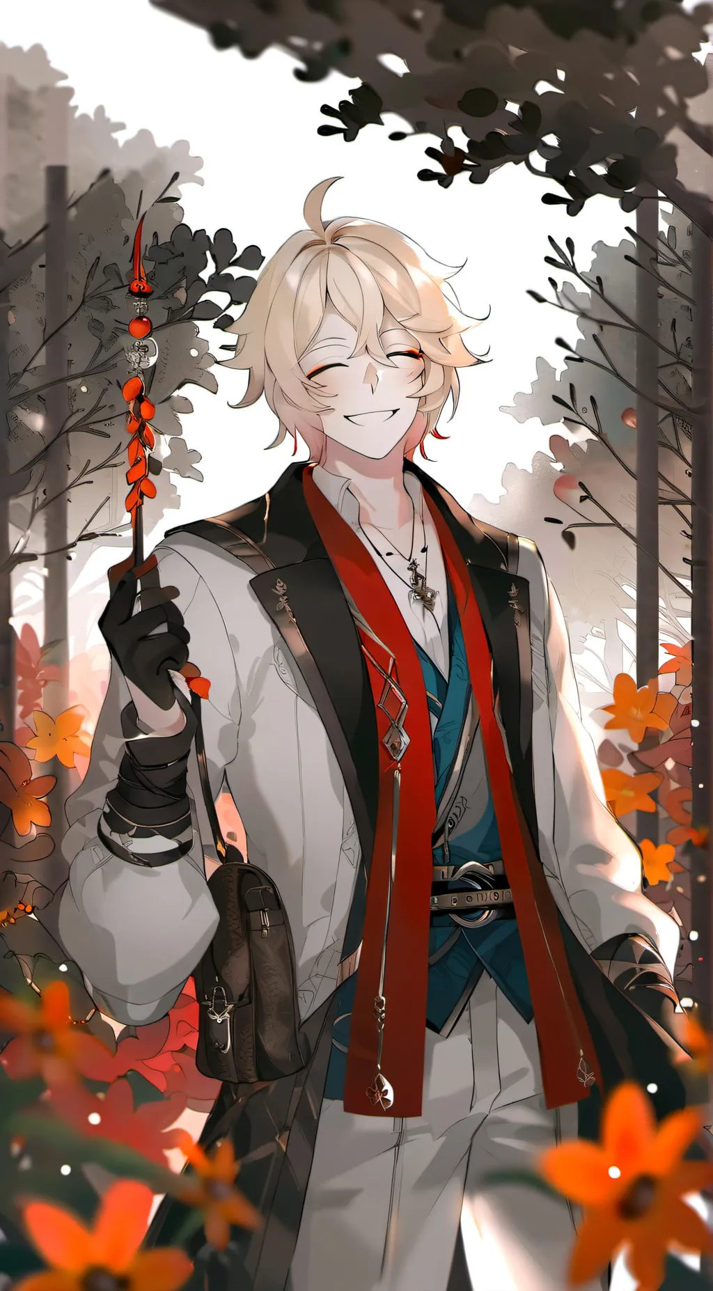 ai character: Mr lily background