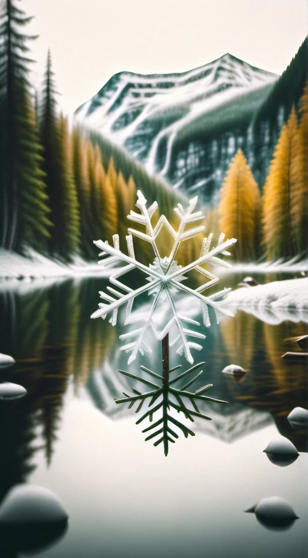 ai character: Frozen background