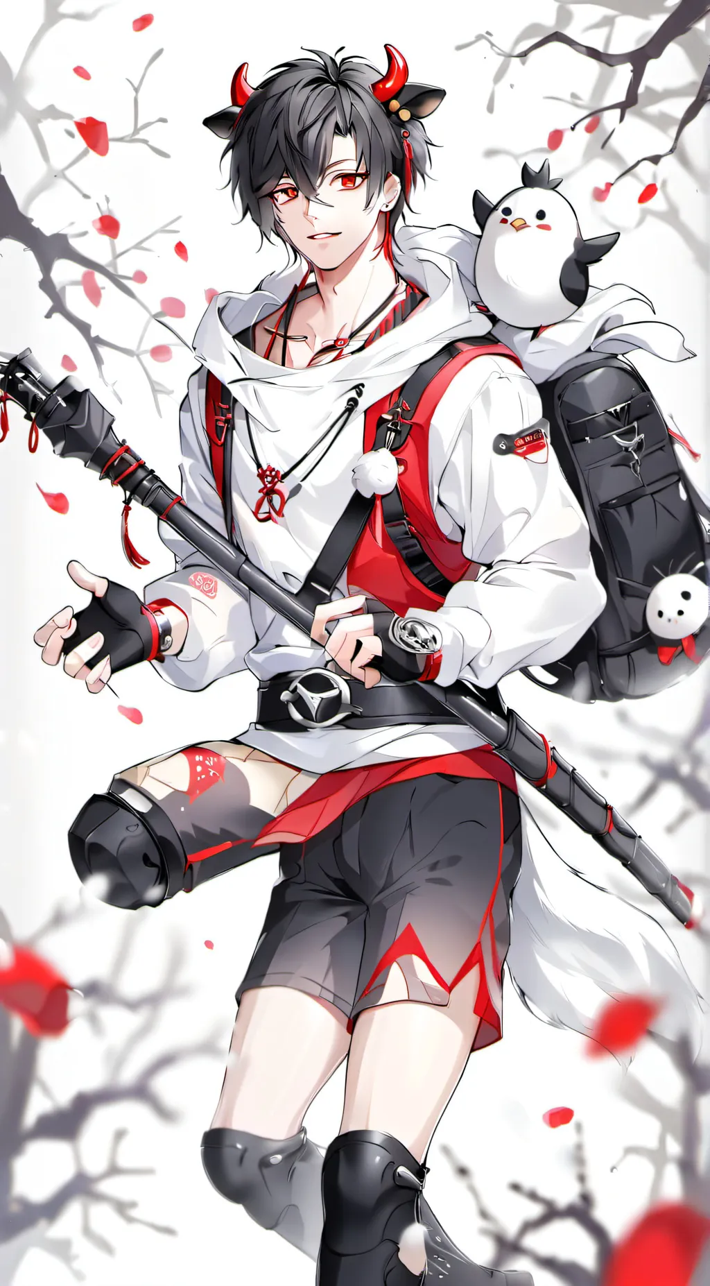 ai character: leo background