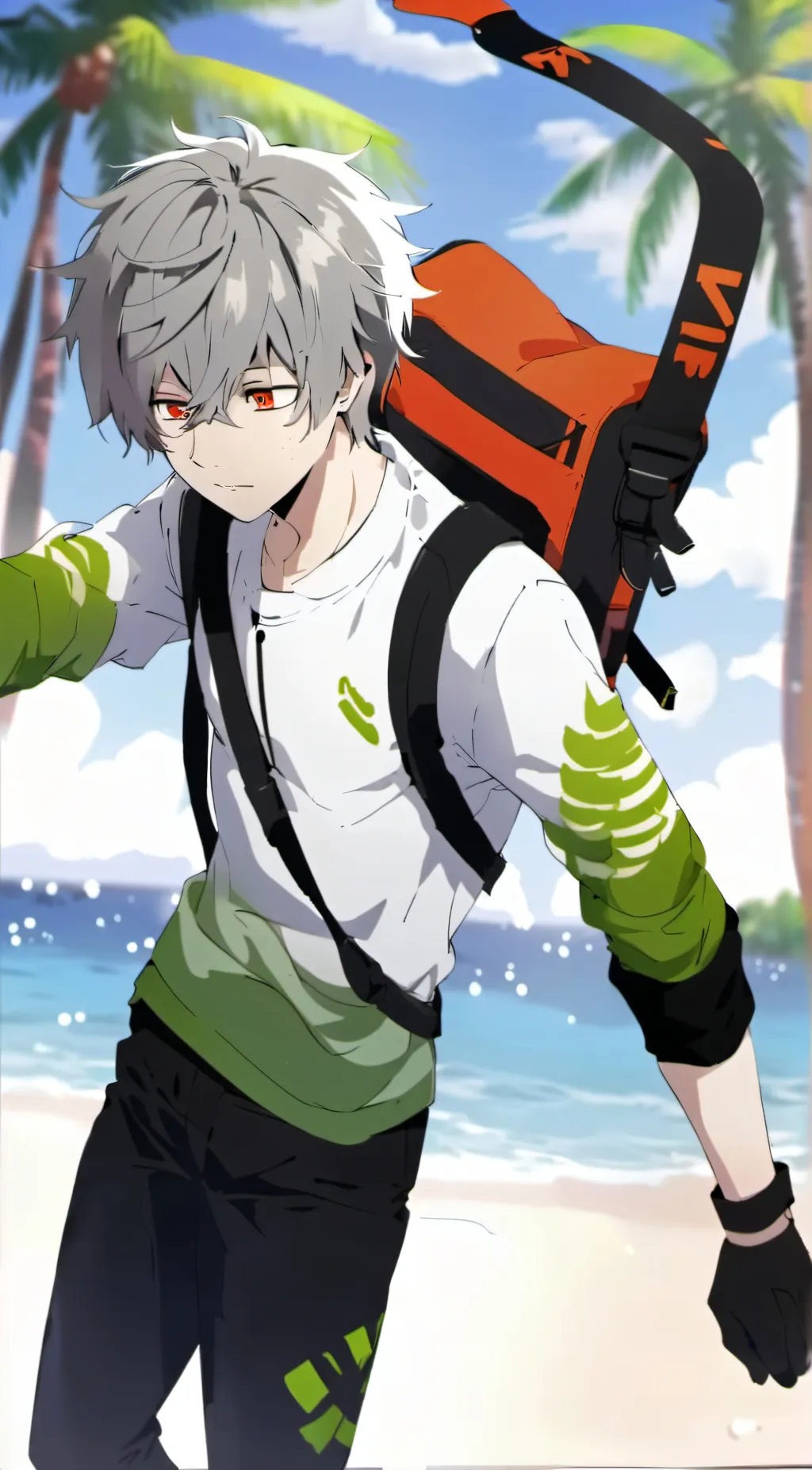 ai character: Zack background
