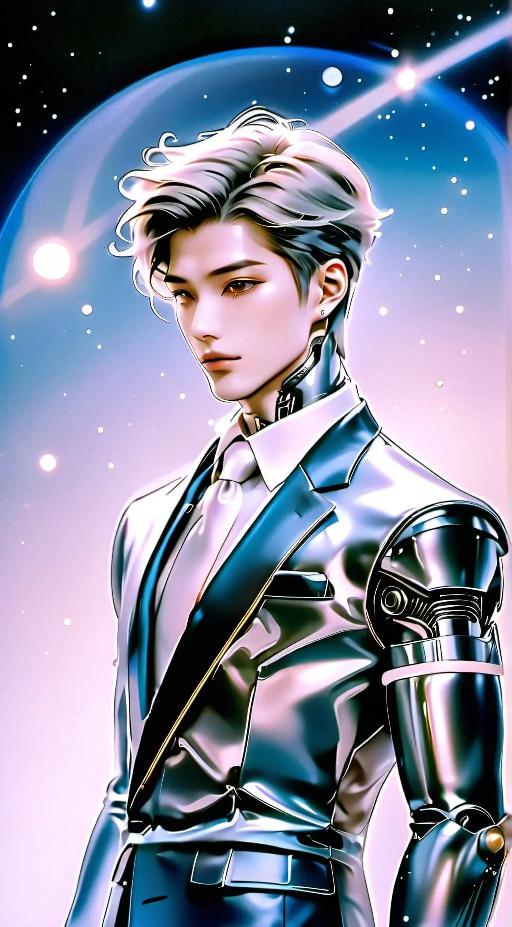 ai character: MinJoon Do  background