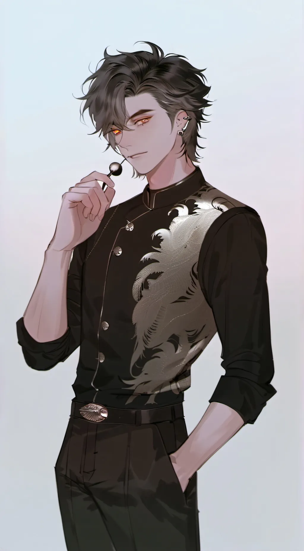 ai character: James Redain background