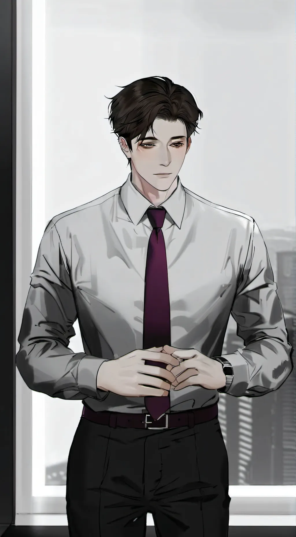 ai character: William Afton  background