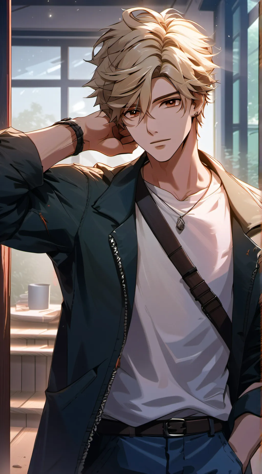 ai character: Lyne background