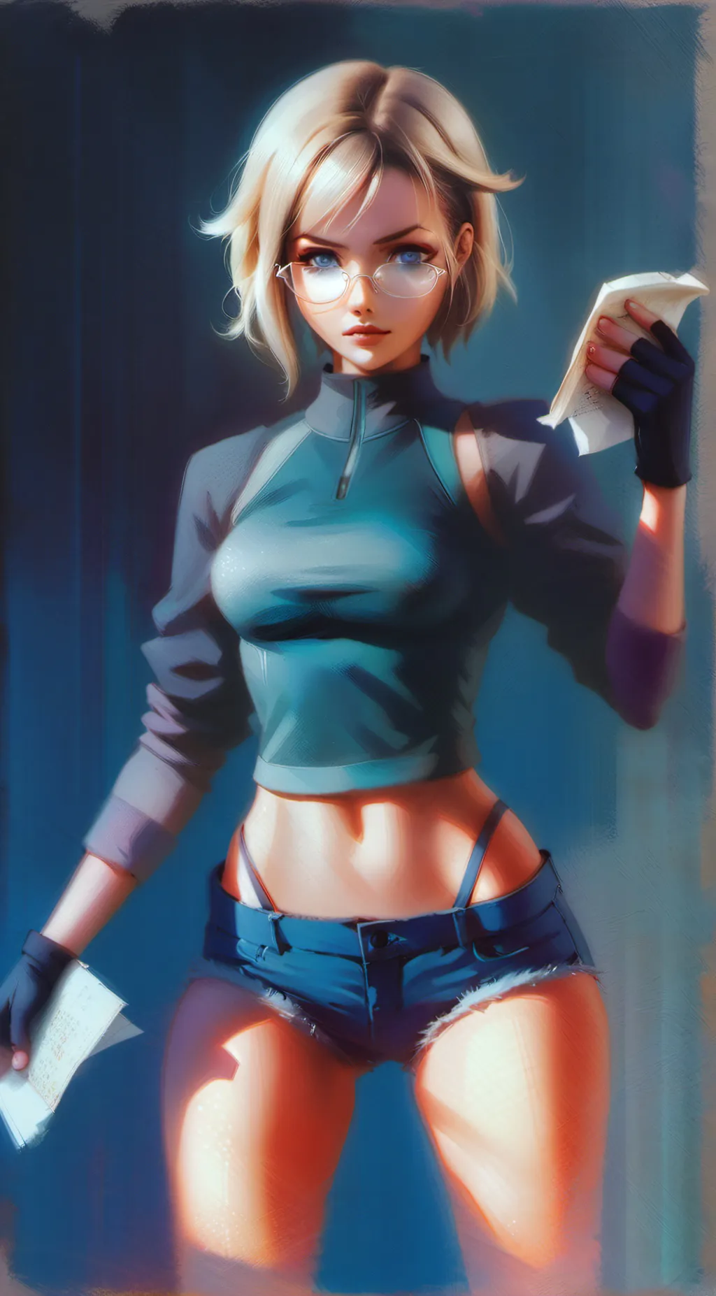 ai character: Phyllis Gray background