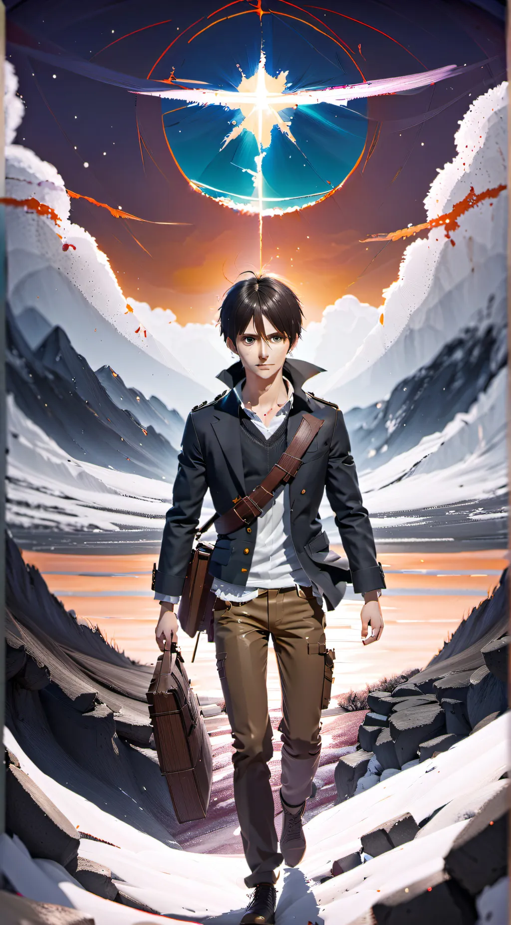 ai character: eren background