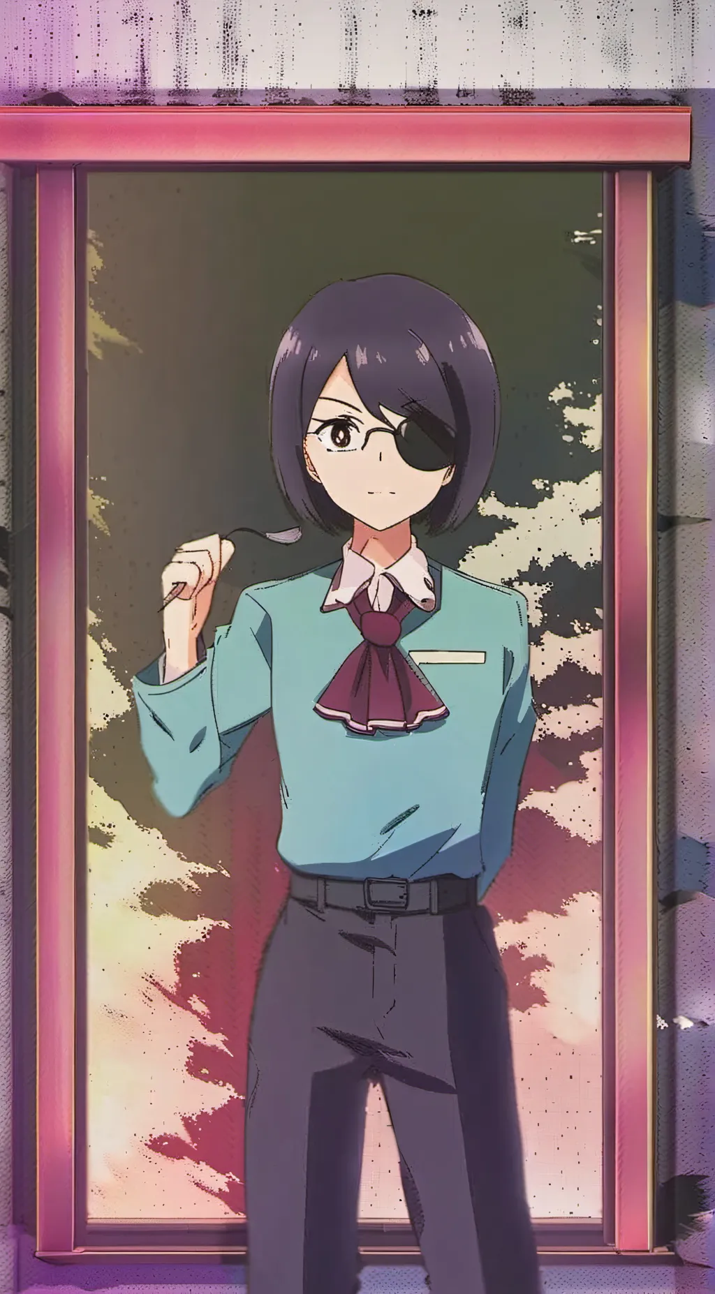 ai character: Omoharu Nakanaka background