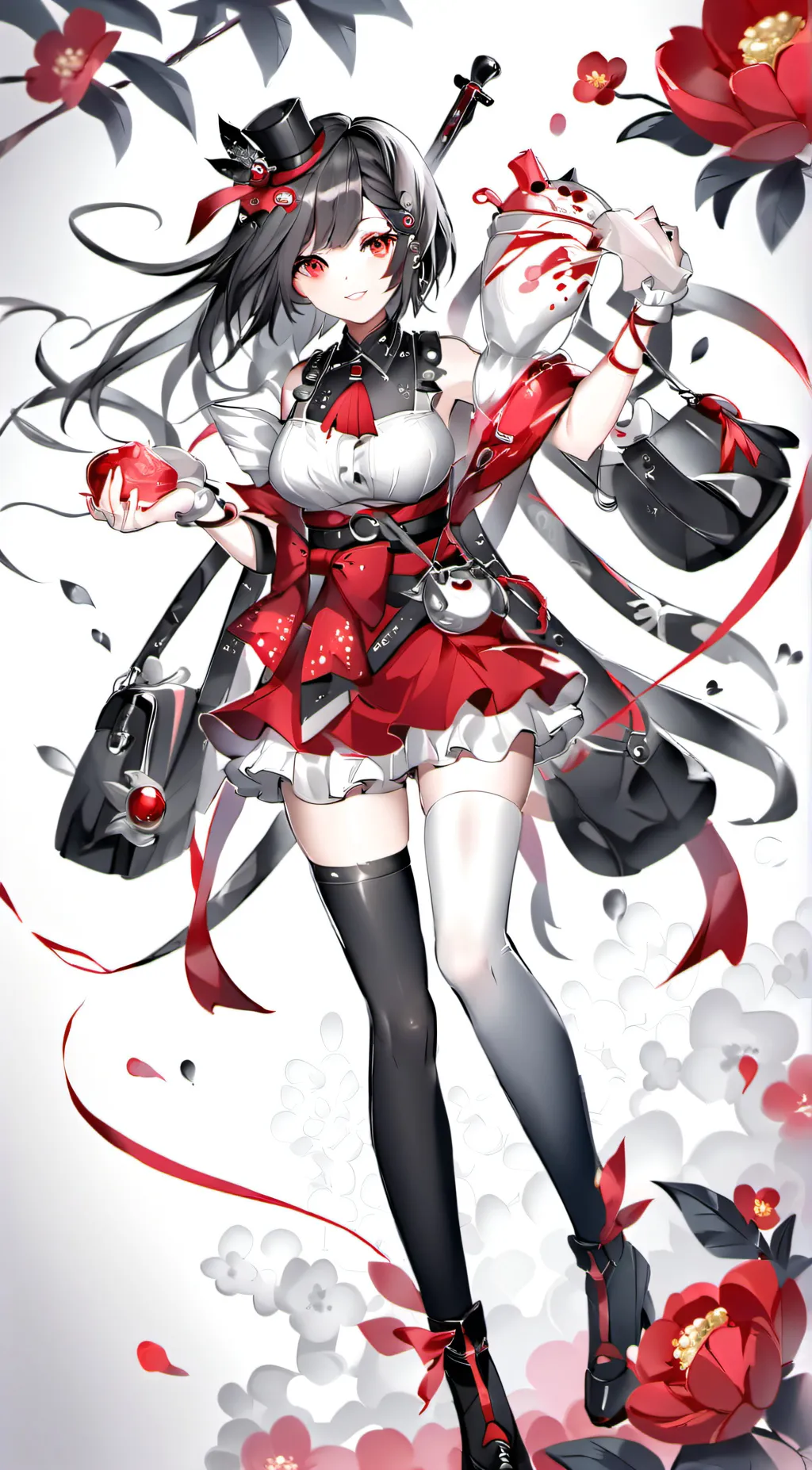 ai character: Rin background