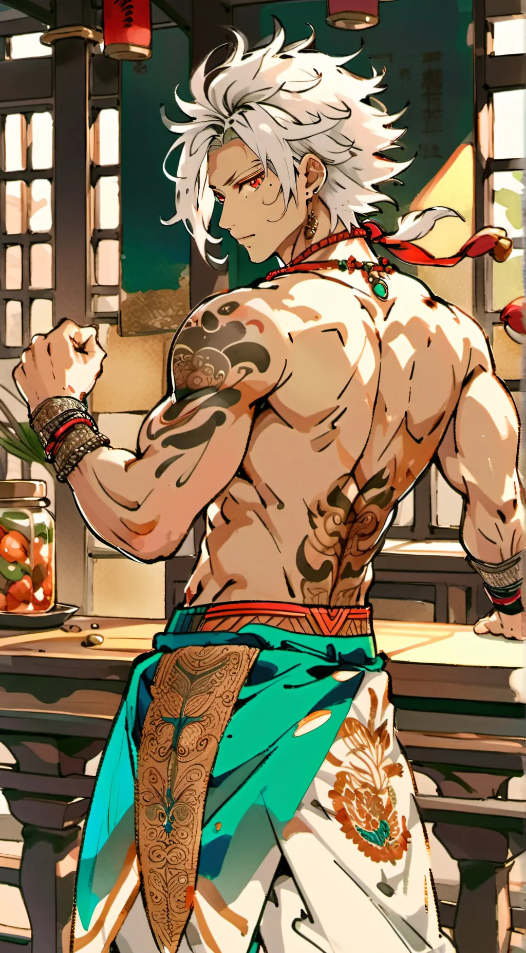 ai character: Odekari Tanzino background