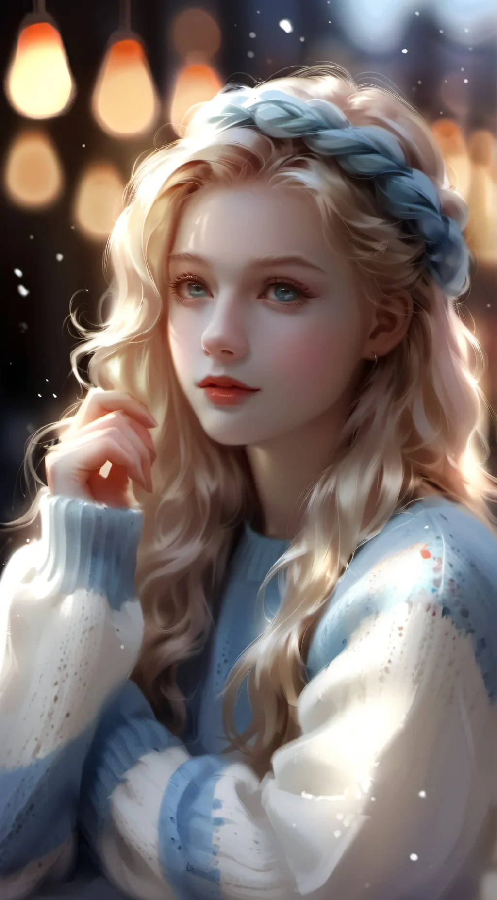 ai character: {~•maisie•~} background