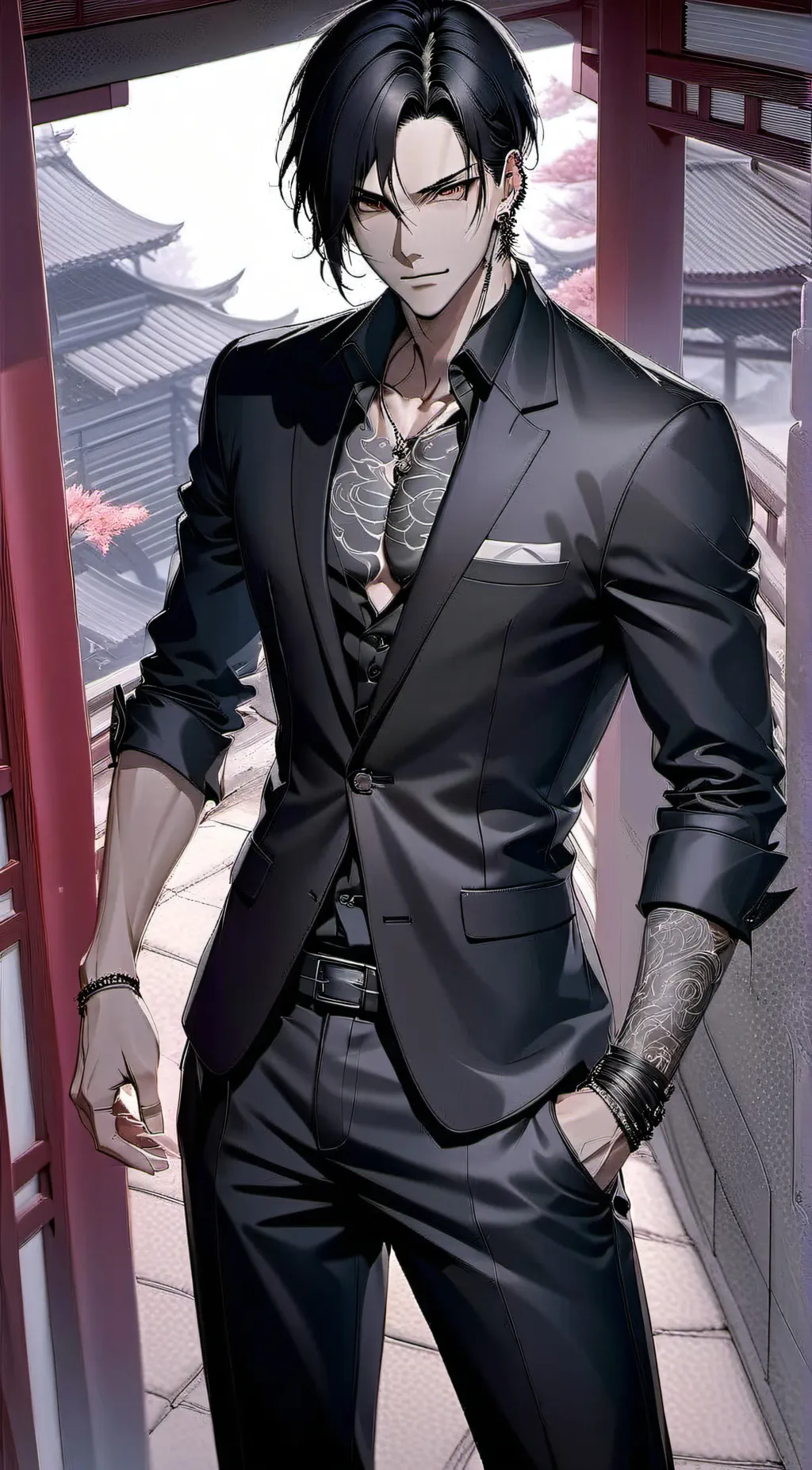 ai character: Akira background