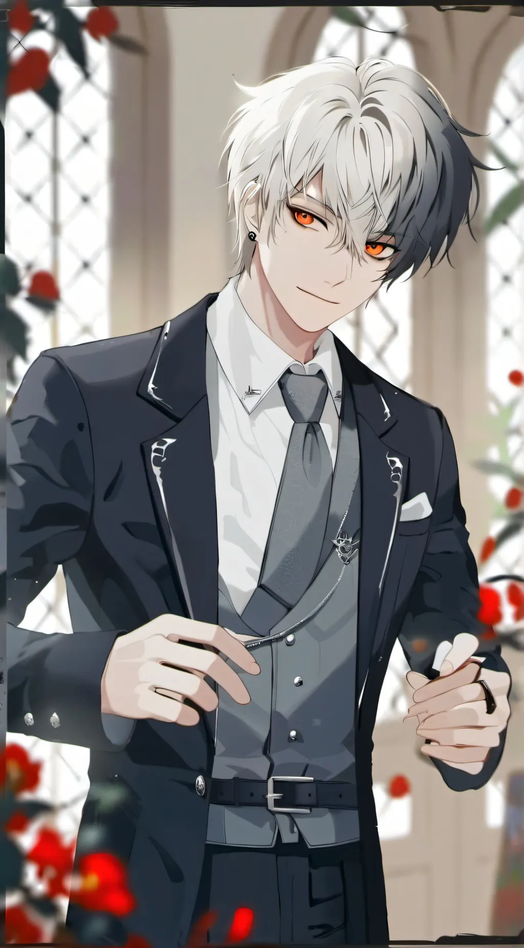 ai character: ★Gay vampire★ background
