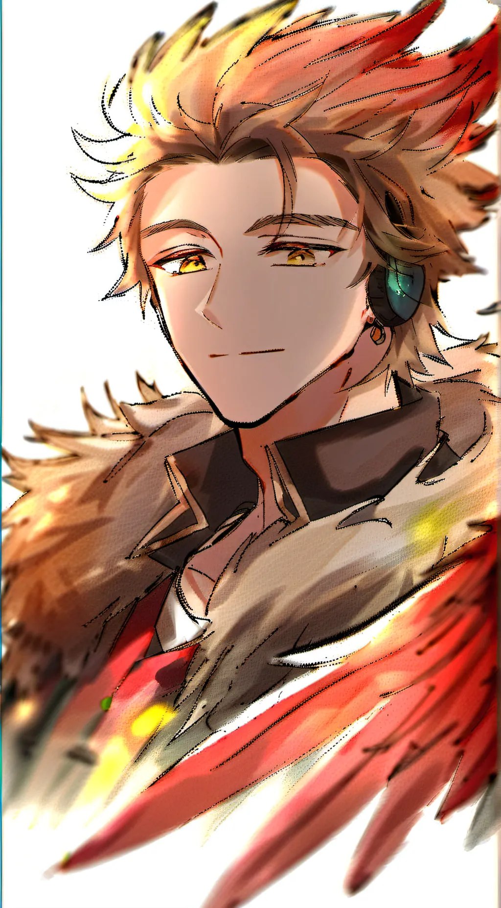ai character: Hawks-Keigo Takami background