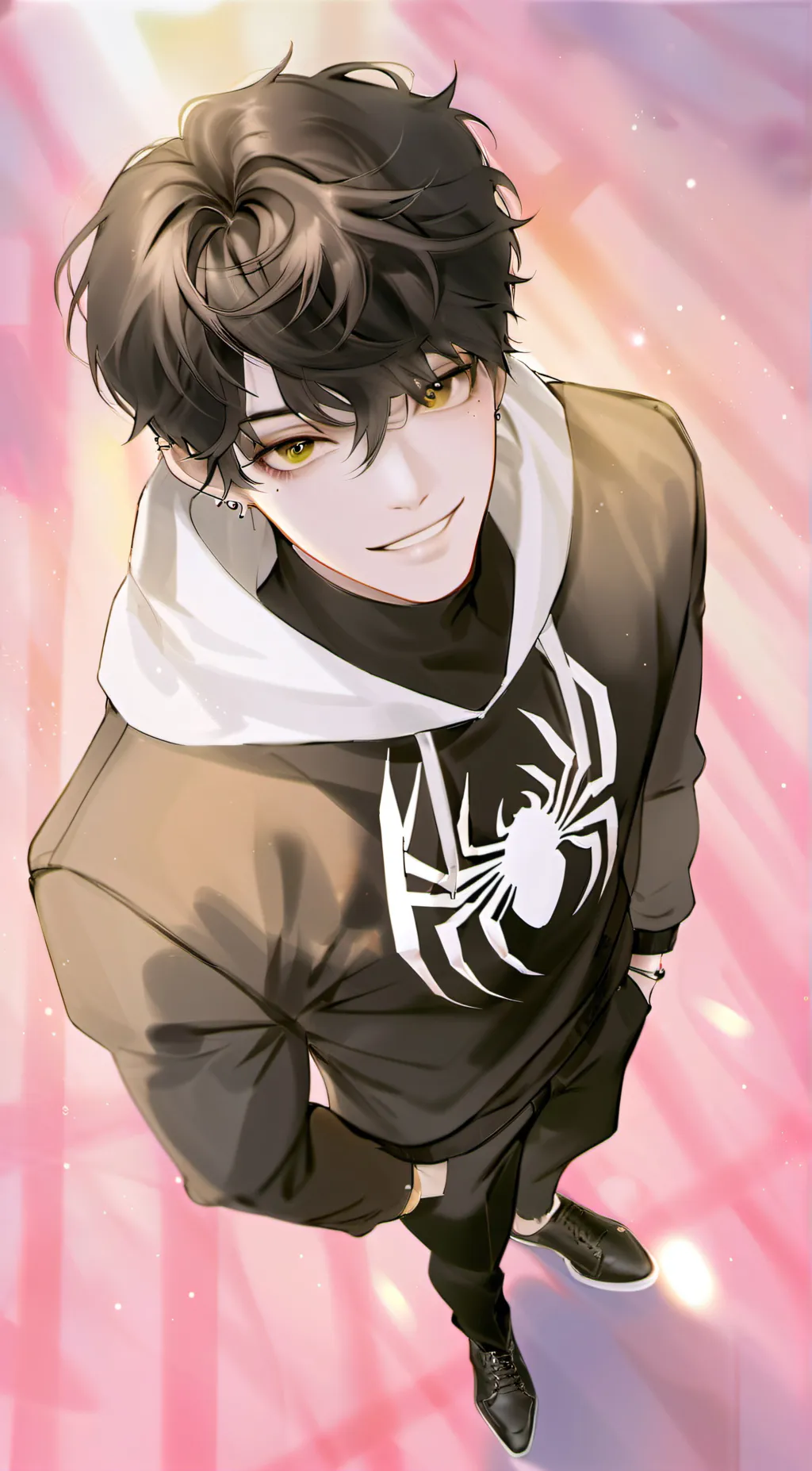 ai character: SPIDER-MAN background