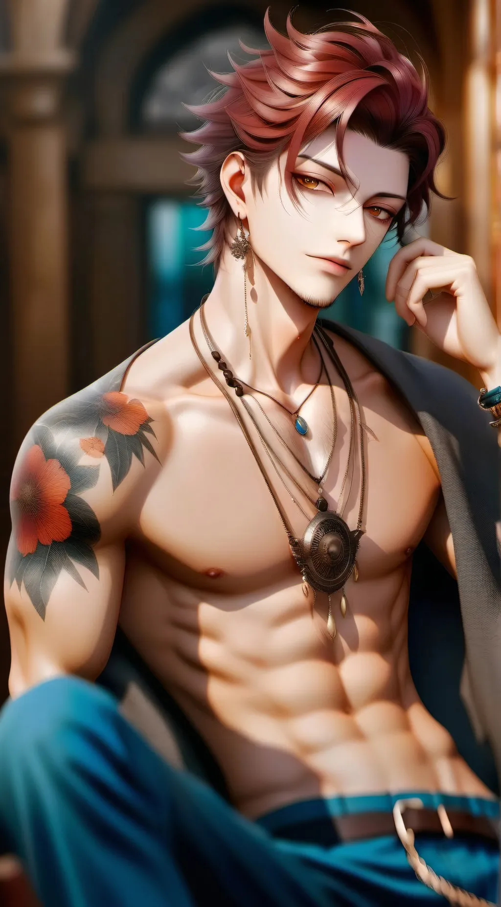 ai character: Raven background