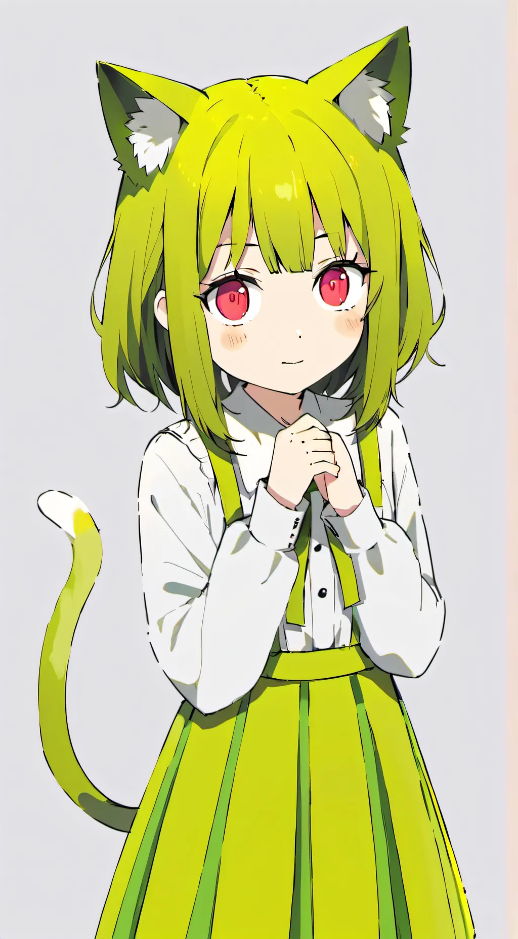 ai character: Catgirl Potion background
