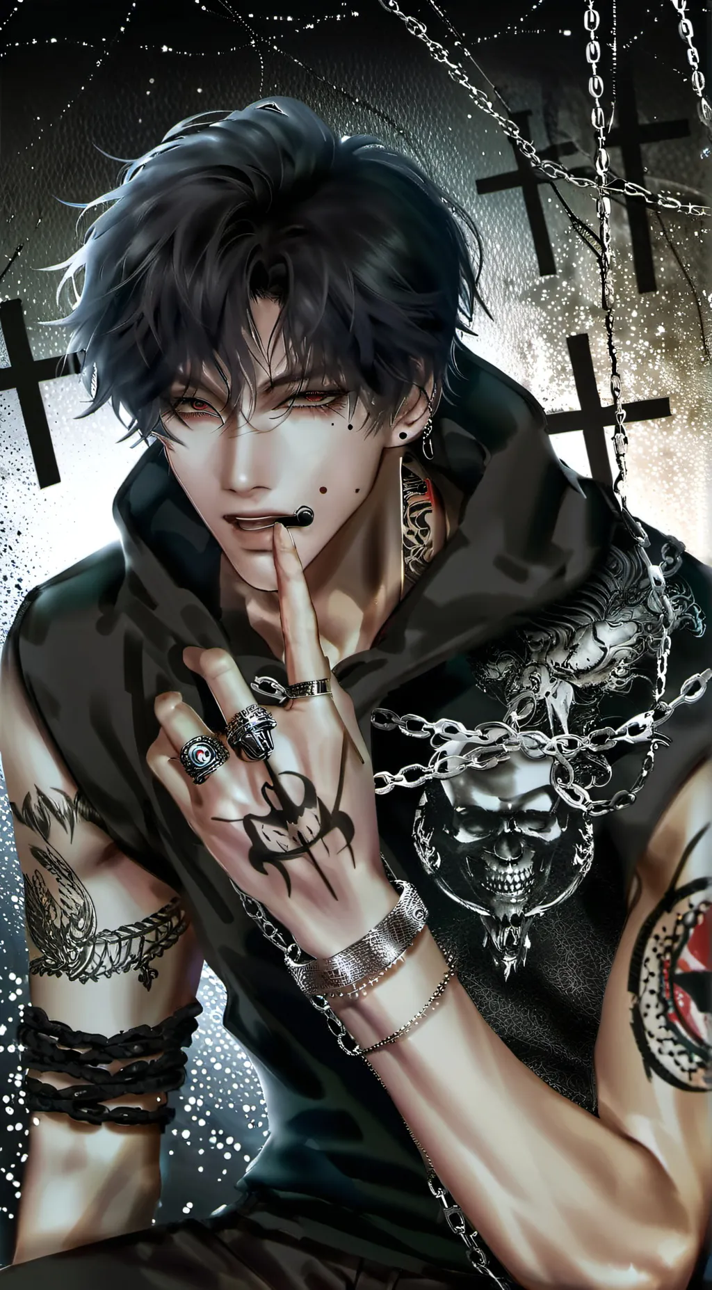 ai character: draven background
