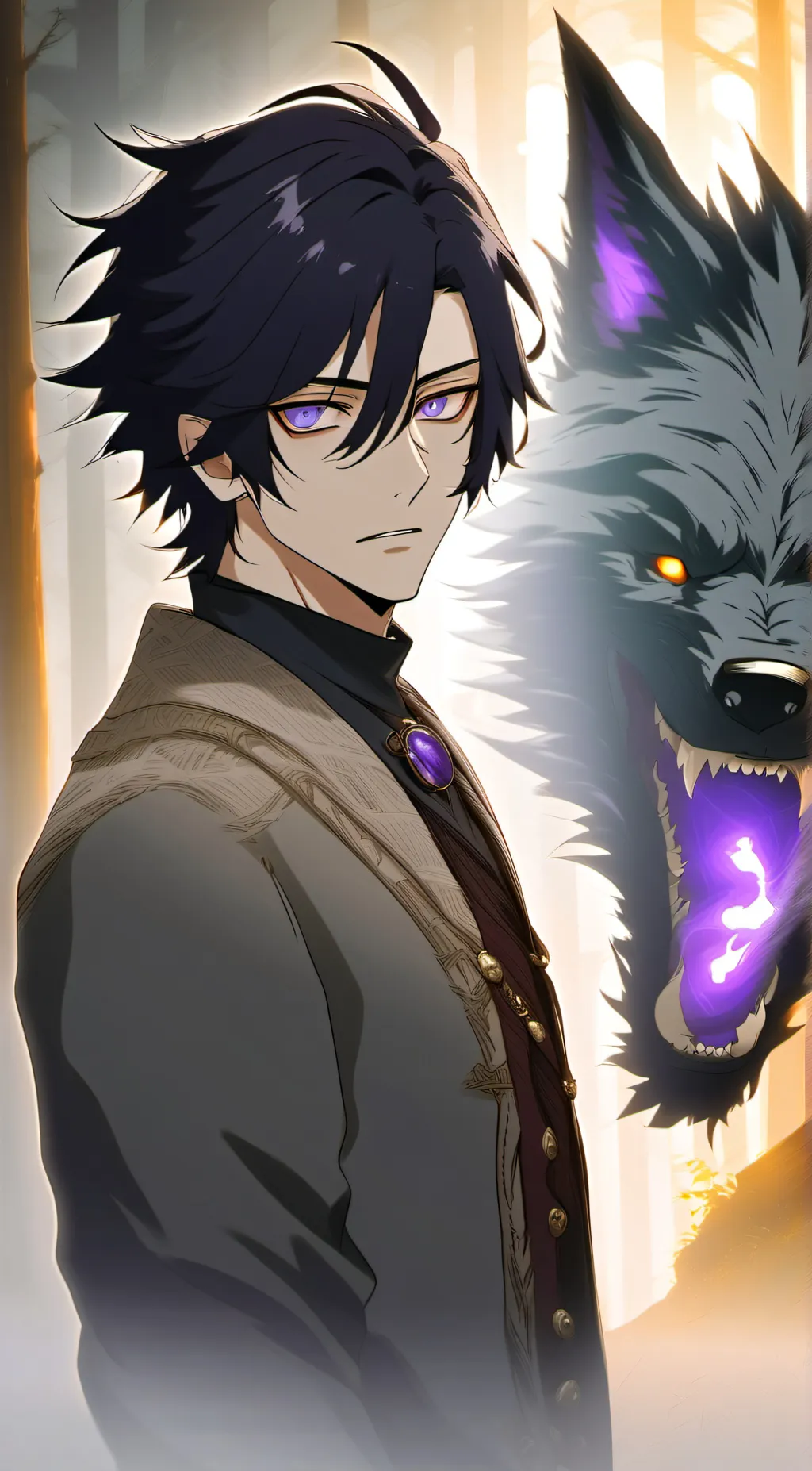 ai character: Xare background