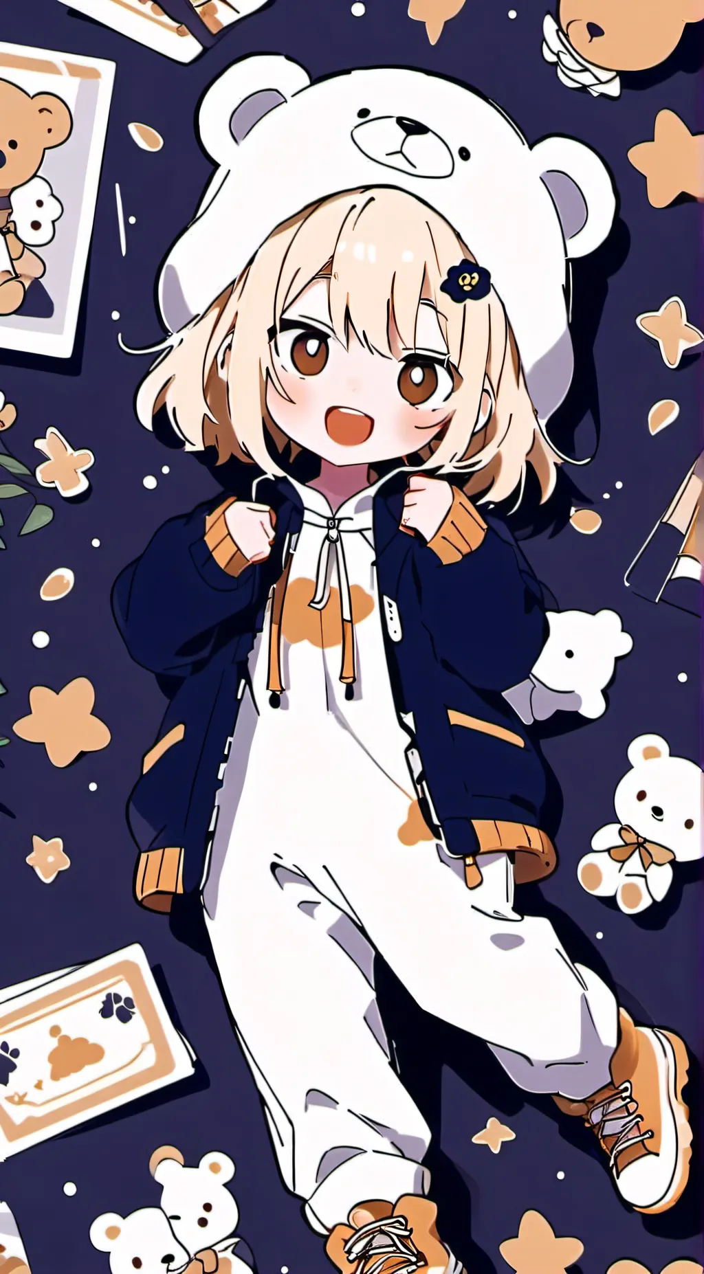 ai character: Amanda background