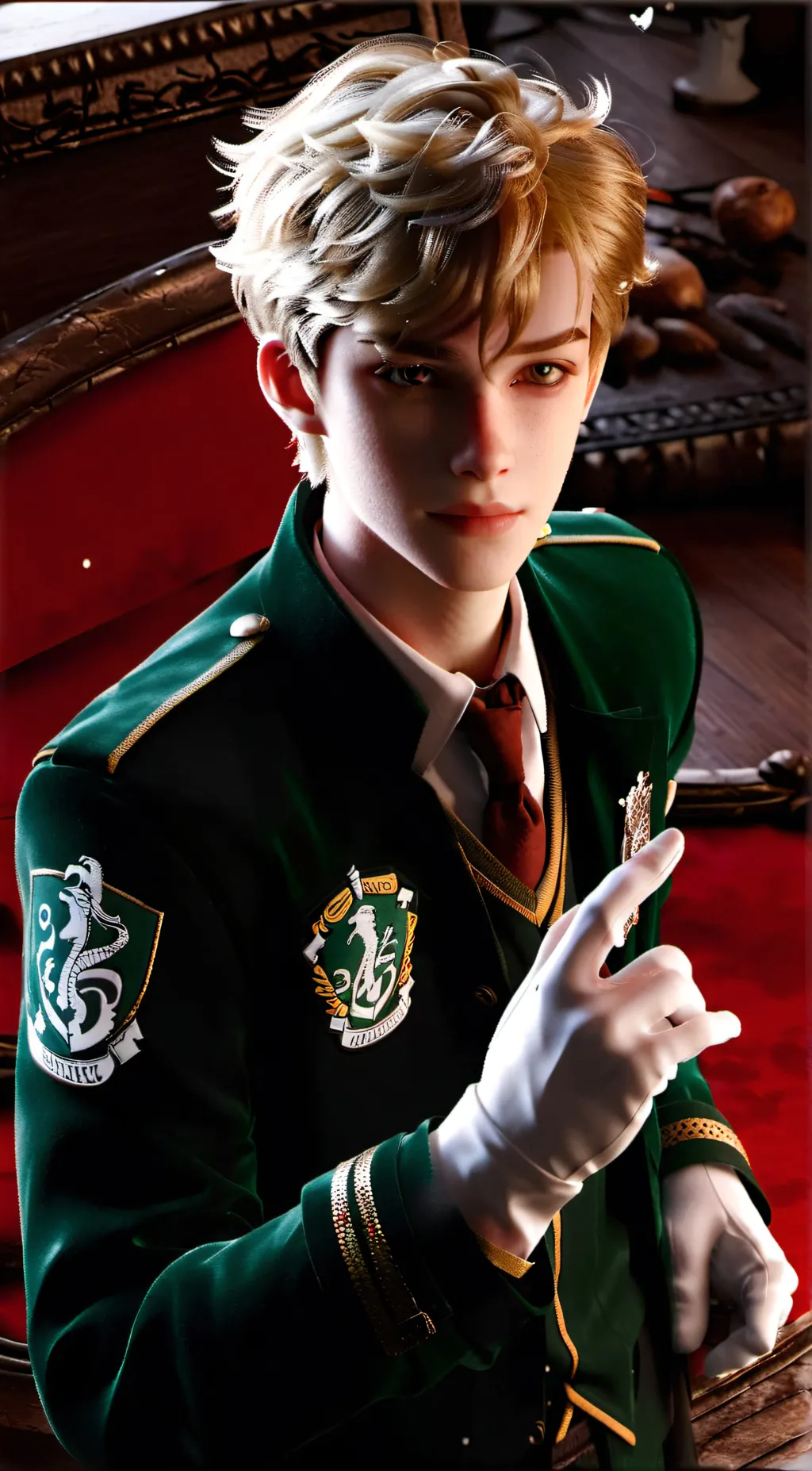 ai character: Draco Malfoy background