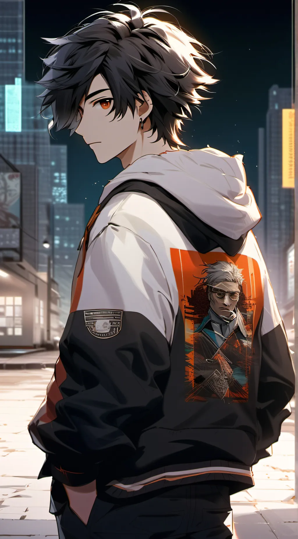 ai character: Lucifer background